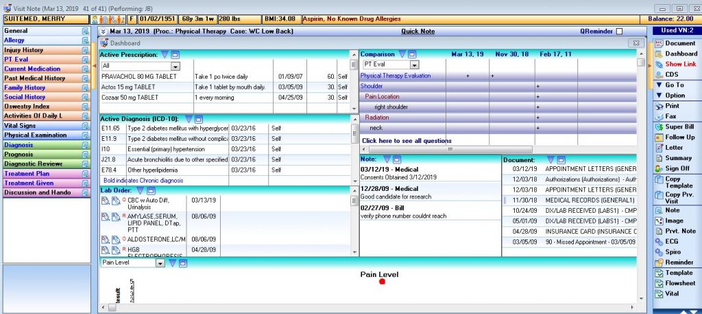 5. Patient dashboard | MICA Information Systems